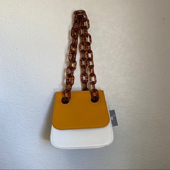 NEW Studio 33 Woke Shoulder Linked Flap Bag - Picture 4 of 9